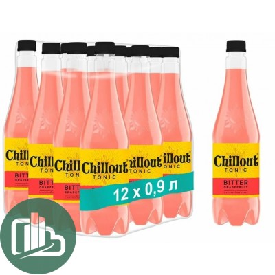 Напиток Chillout 0,9л Bitter Grapefruit 1/12 Пэт
