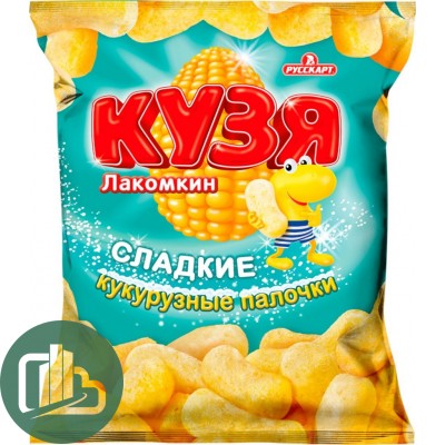 Кузя Лакомкин  снэки кукурузные 140гр 1/12