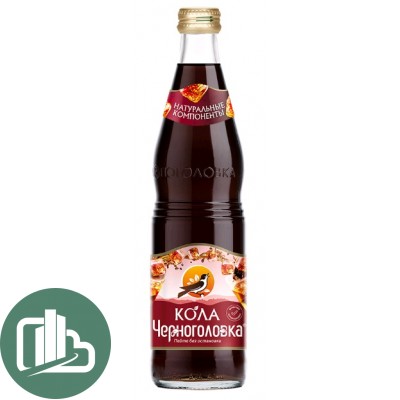 Черноголовка 0,5л  Кола стекло 1/12