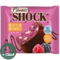 Протеиновый батончик Shok 50гр Ягодный Микс Брауни 1/10