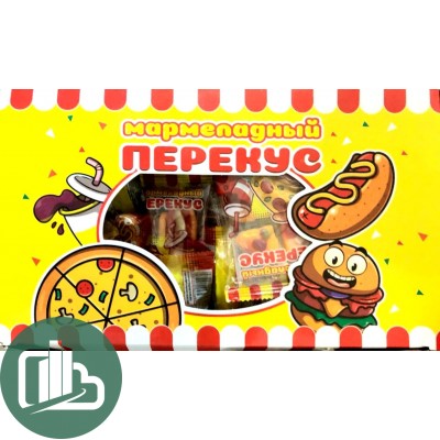 Мармеладный ПЕРЕКУС 10гр 1/60 (12)