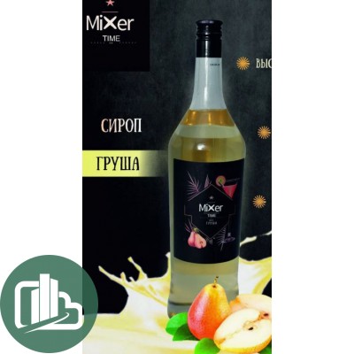 Сироп Mixer time Груша 1л 1/6