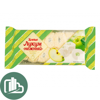 Тимоша Рахат-лукум 250гр Нежный Яблоко 1/12