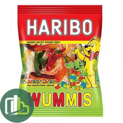 Харибо Жевательный мармелад HARIBO Червяки Вуммис 155гр 1/40