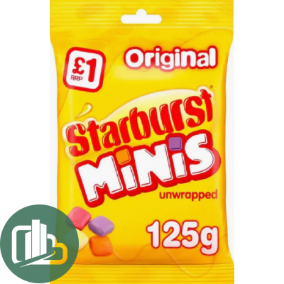 Starburst Минис Оригинал 125г 1/12