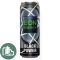 Напиток EON ENERGY BLACK POWER 0,45л 1/12