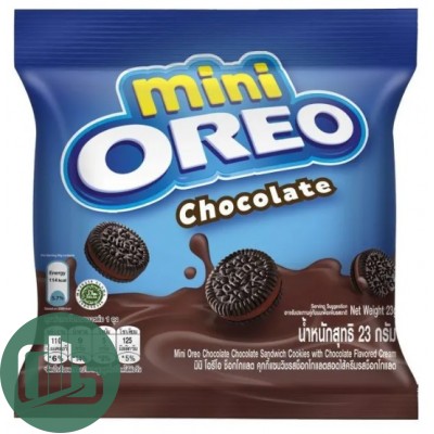 Печенье Oreo 20,4гр Шоколад 1/10 (6)