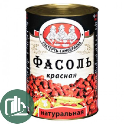 Скатерть - Самобранка Фасоль Красная отборная 425мл 1/12 ж/б 
