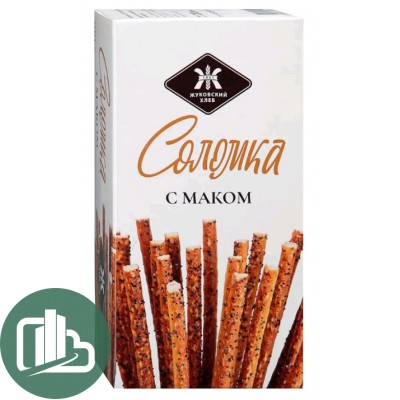 Соломка Жуковская с маком 200 гр. 1/20