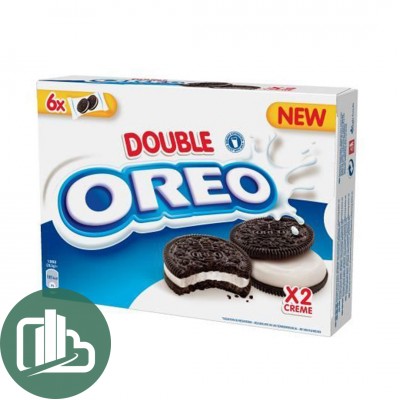 Печенье  OREO 170гр дабл крем 1/10