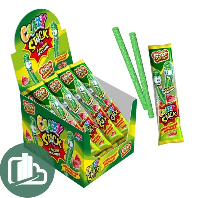 Жев/мар CRAZY GUMMY CRAZY STICK 20г 1/24 Арбуз 