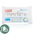 Салфетки антибактериальные AQUAELLE 15шт