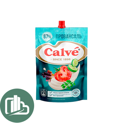 Майонез Calve 67% л/п 700гр 1/15 Провансаль