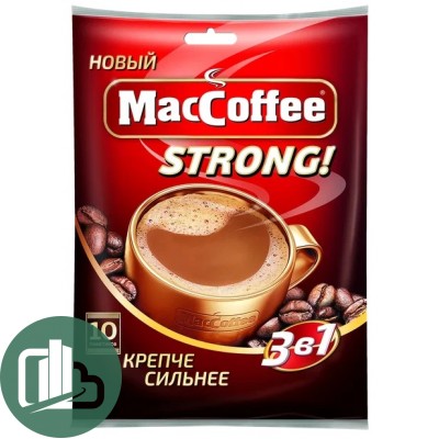МакКофе 3 в 1 ( 2 гр) пак. СТРОГ 1/10(25)