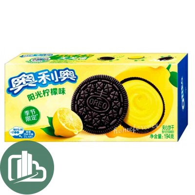 Печенье Oreo 194гр Sunshine Lemon (со вкусом солнечного лимона) 1/24