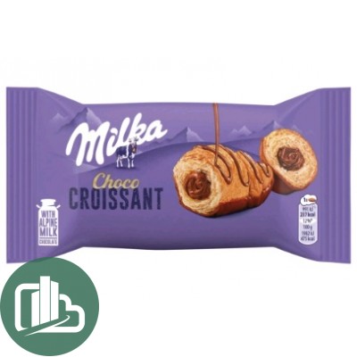 Милка Круассан со вкусом шоколада 50гр 1/14