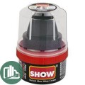 Show крем-блеск для обуви с губкой чёрный 1/12