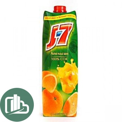 Сок  J7  1л. апельсин 1/12  (52)