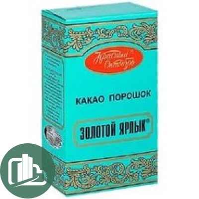 Какао Золотой ярлык 100гр 1/18