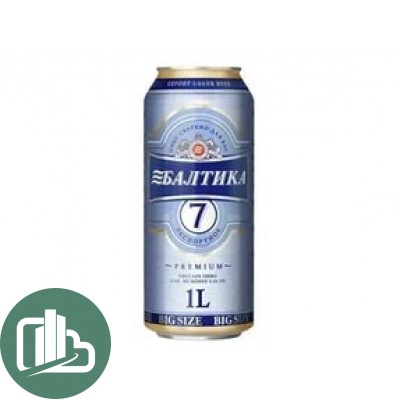 Балтика пиво №7 0.9л  ж/б 1/12 (54)
