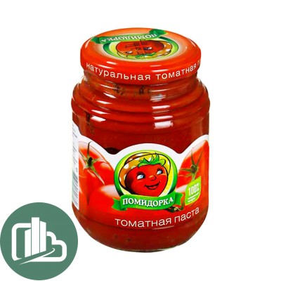 Томатная паста "Помидорка" 250гр ст/б 1/10