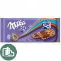 Милка  100гр. Chips Ahoy 1/22 (молочный с печеньем и орехами)